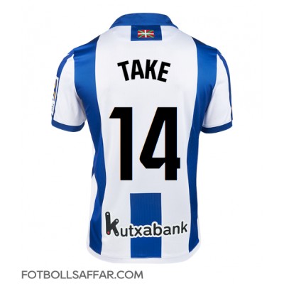 Real Sociedad Takefusa Kubo #14 Hemmatröja 2024-25 Kortärmad Real Sociedad Takefusa Kubo #14 Hemmatröja 2024-25 Kortärmad